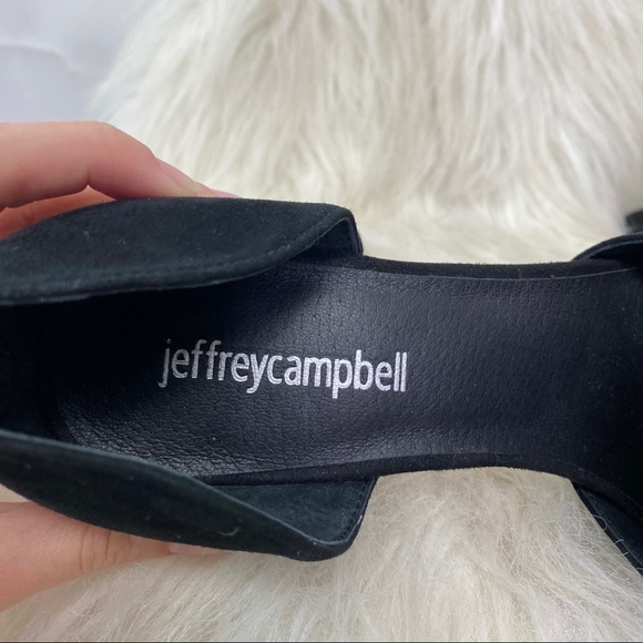 Jeffery Campbell Valenti Bow Loafer Black Stone - Picture 6 of 11